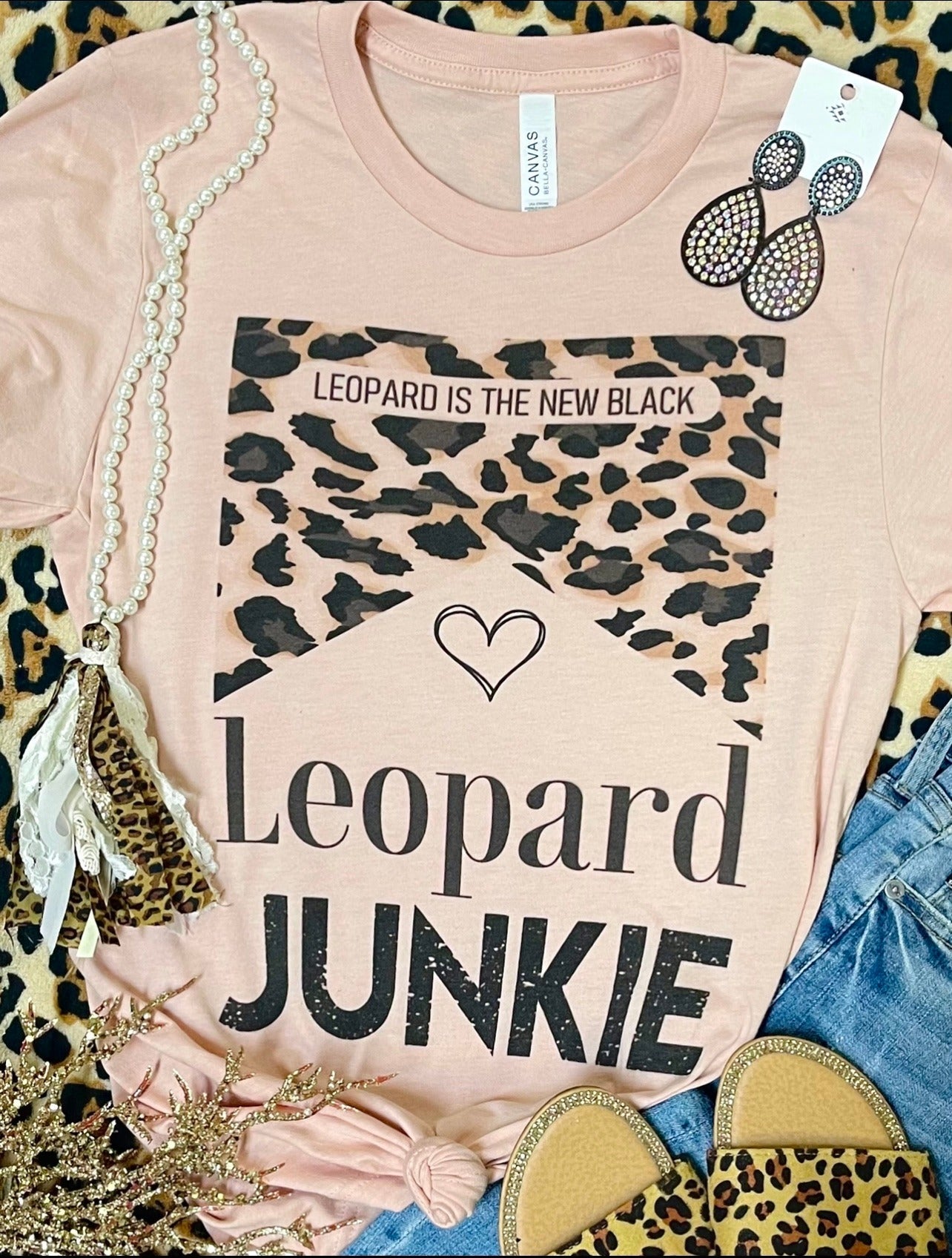 Leopard Junkie Tee